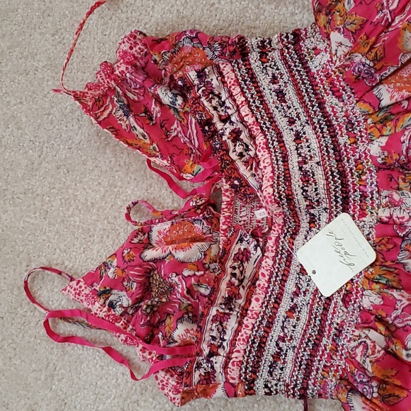 🎉Sold At Marketplace🎉Free People floral long dress - Picture 6 of 6